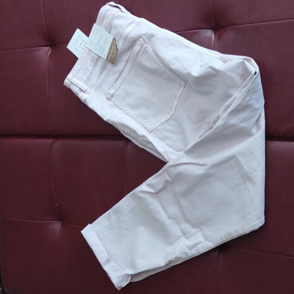 Lauren Conrad Pink Skinny Ankle Jeans sz 18 NWT